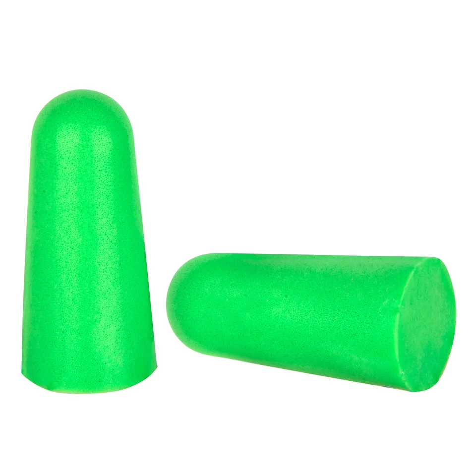 EarProtect Disposable PU foam earplugs EP1227G, green